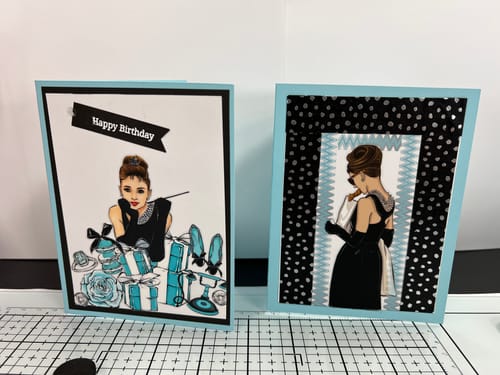 Customer photo review of Breakfast at Tiffany's Pre-cut PET Tape + Washi Box (Foil)