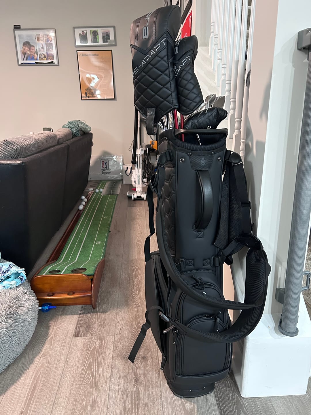 Customer photo review of LUX 7.5" 4-Way Carry Bag: Tar