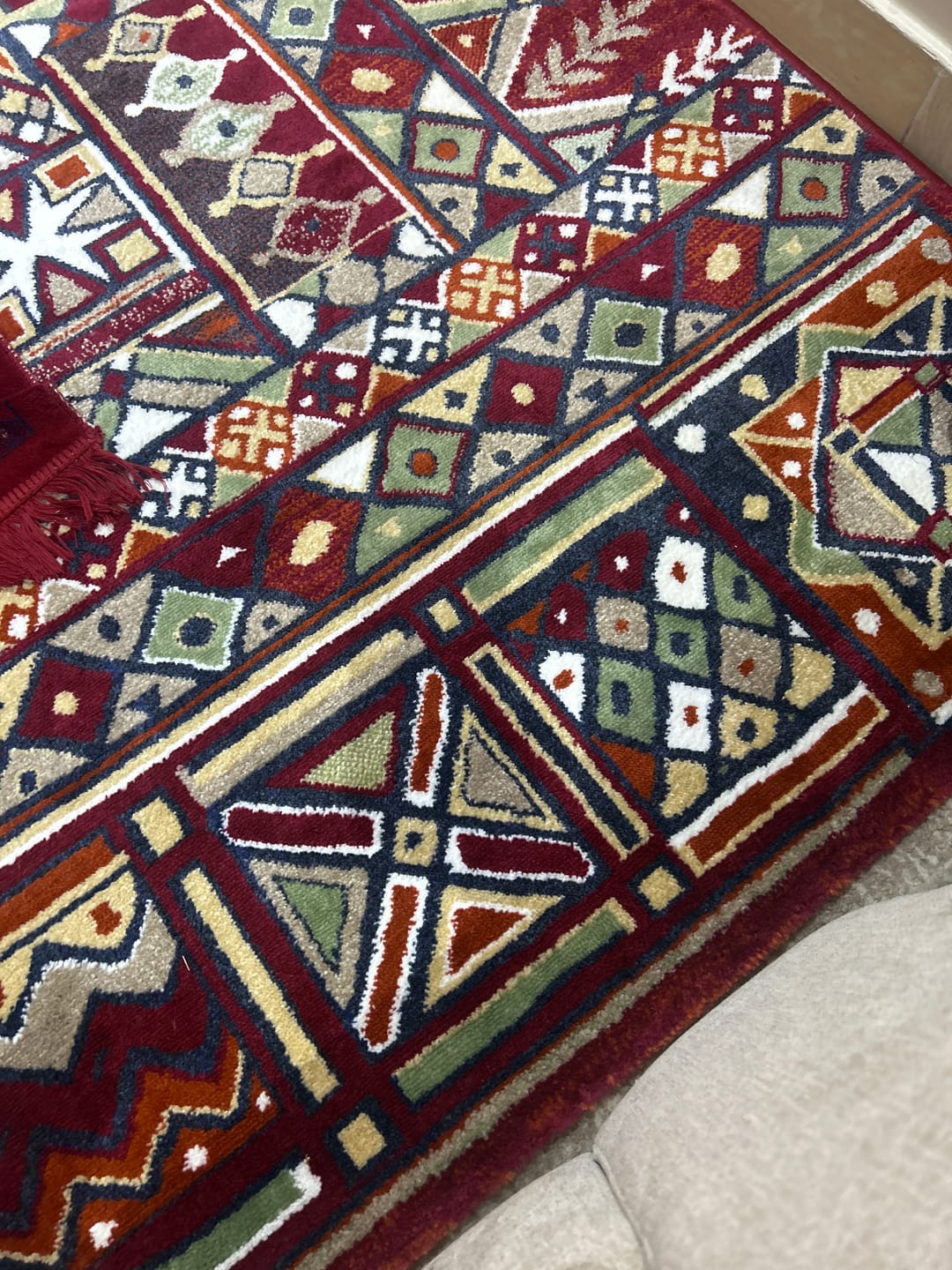Customer photo review of سجادة سدو - مرحبًا ألف