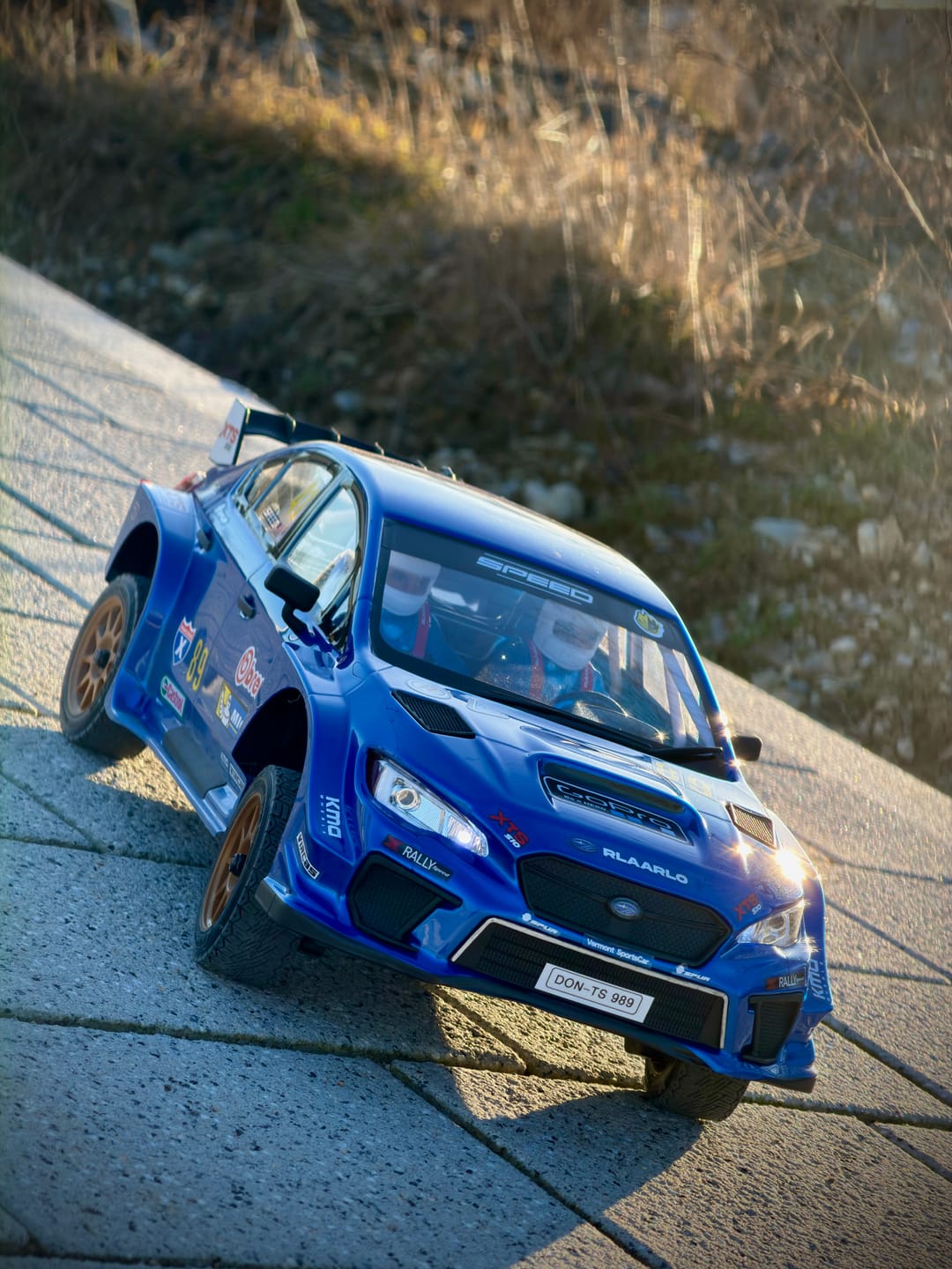 Customer photo review of Rlaarlo 1/10 Scale RTR 4WD Carbon Fiber Brushless RC Rally Car | XTS-S10