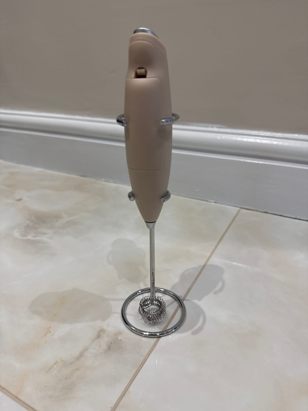 Customer photo review of Electric Mini Whisk, Beige