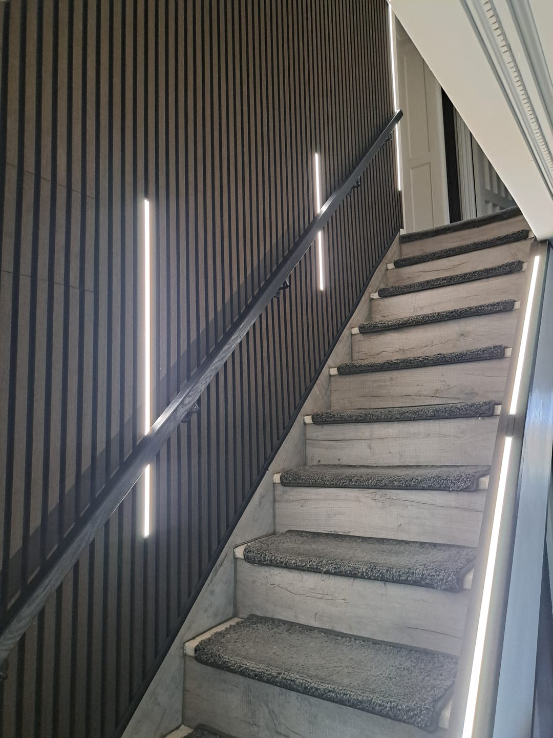 Customer photo review of Wall Panel LED Lighting Strip Kit