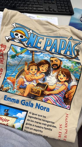 Customer photo review of One Papá - personalizable