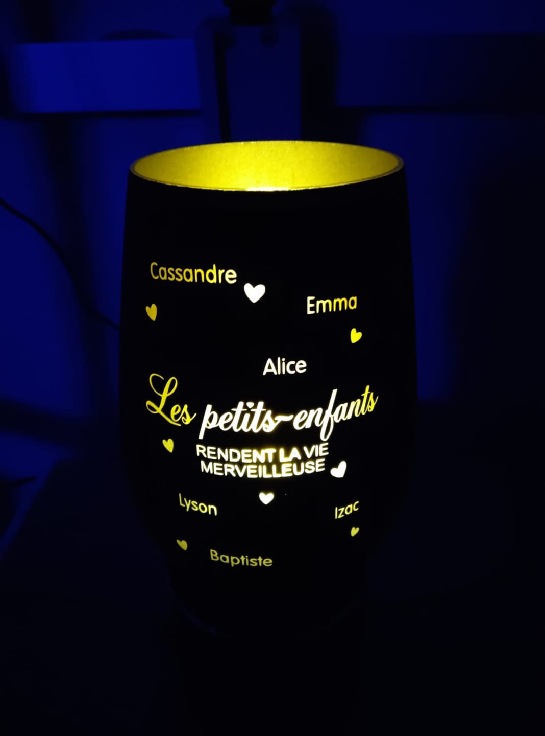 Customer photo review of Bougie chauffe-plat LED