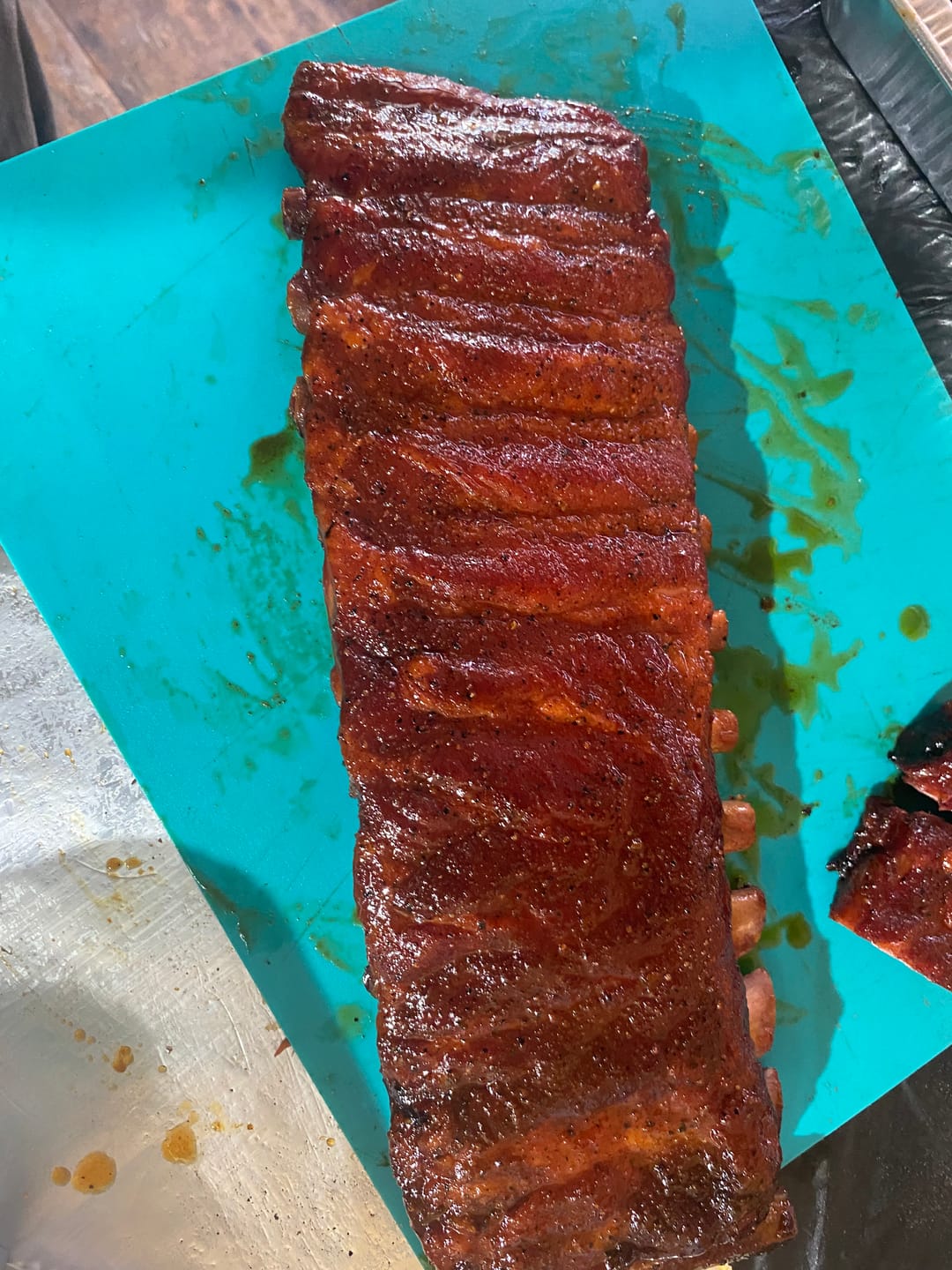 Customer photo review of Competition BBQ Sauce (Pints)