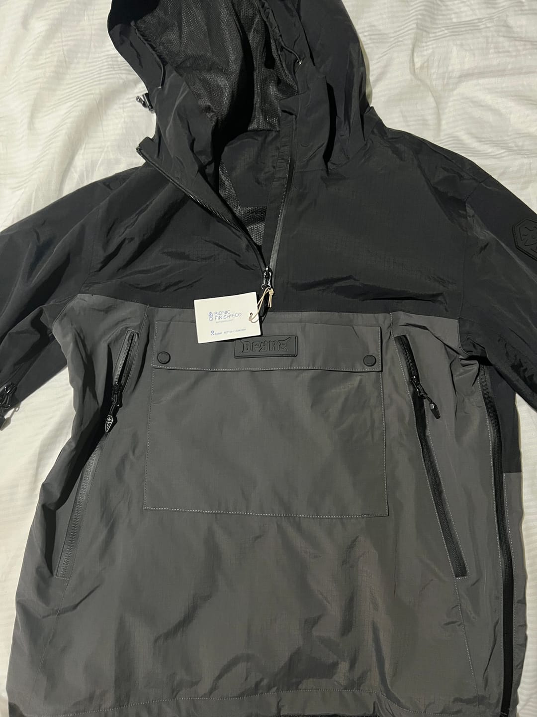 Customer photo review of Ripknot™ | Waterproof Anorak | Stealth Grey