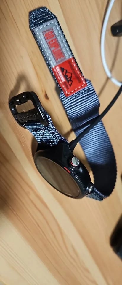 Customer photo review of COROS Watch Band Nylon Replacement Strap, Unisex, Adjustable