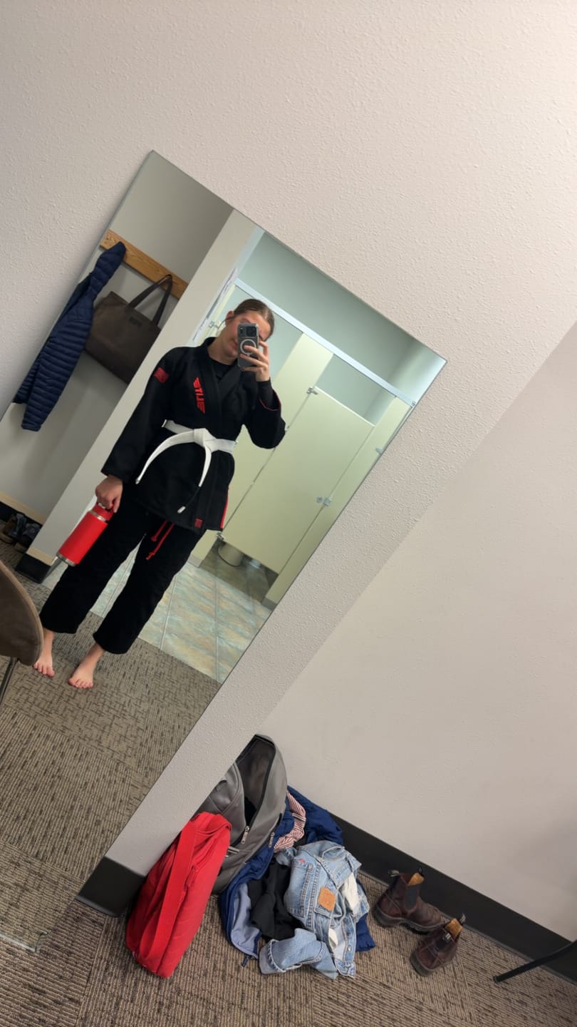 Customer photo review of Core Black Brazilian Jiu Jitsu Womens BJJ Gi