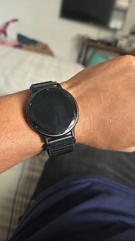 Customer photo review of COROS Nylon Loop Band - Adjustable Comfort Watch Strap