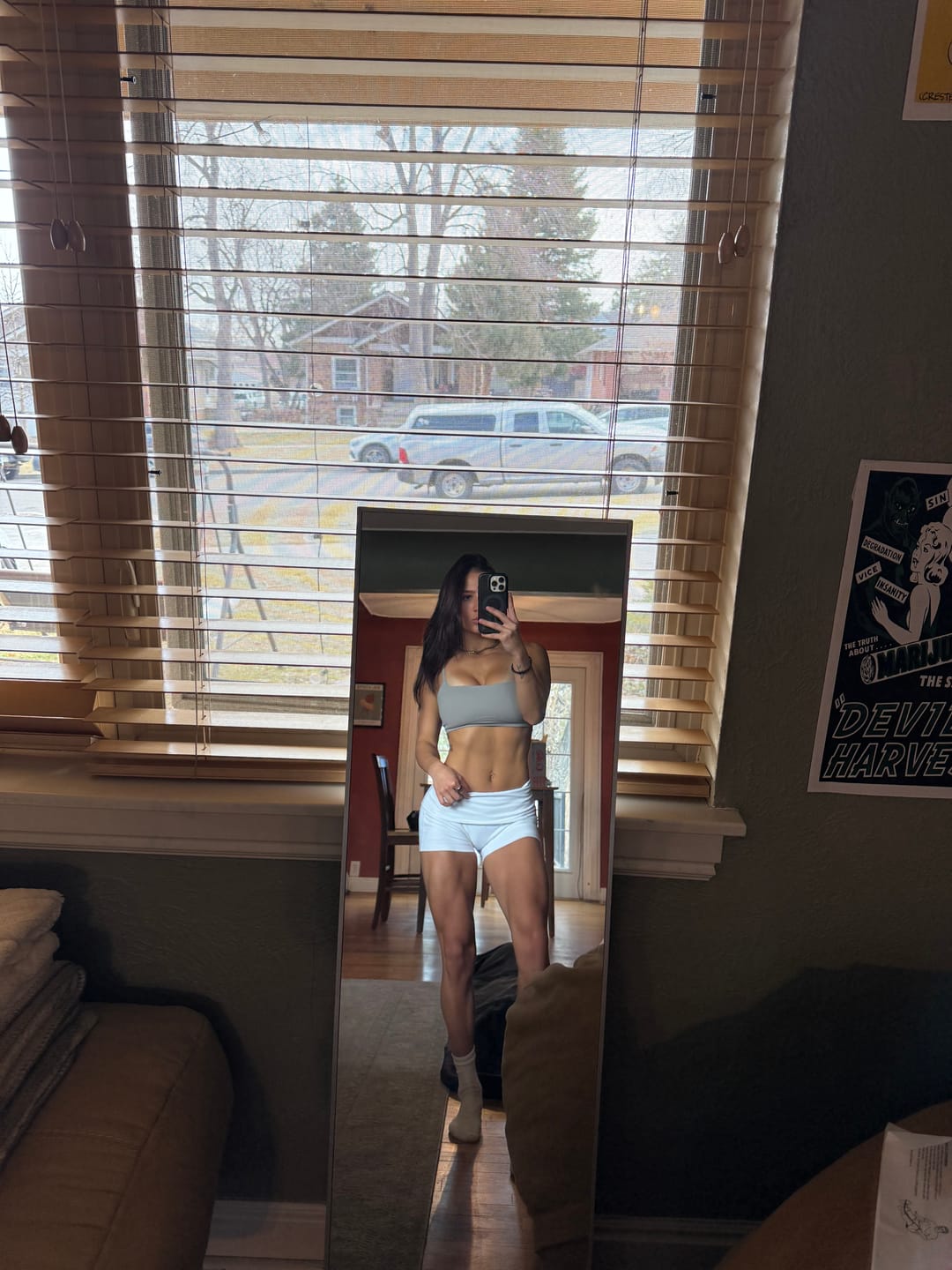Customer photo review of W174 Flashback Foldover Shorts