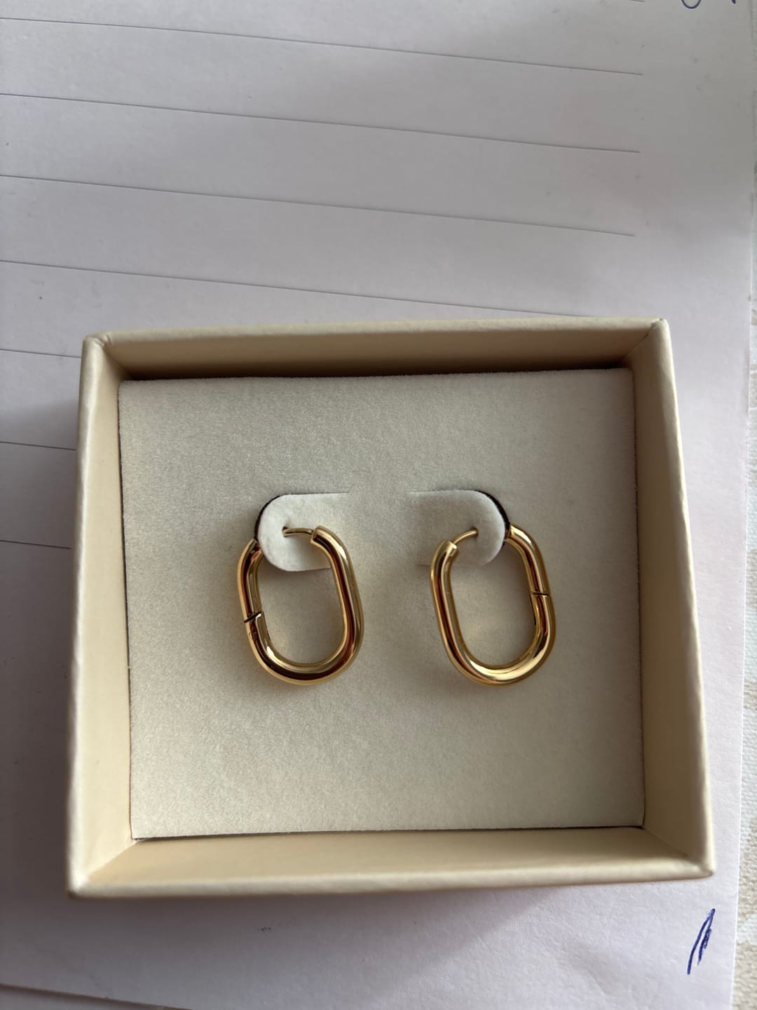 Customer photo review of Tess Earrings