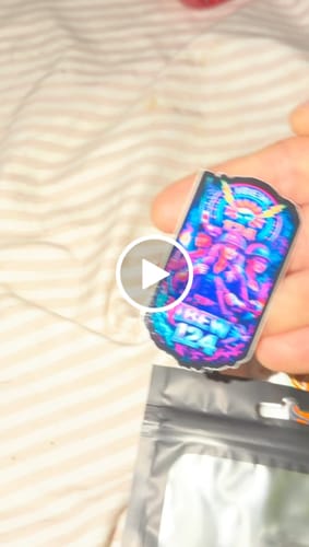 Customer video review of 25 2.5" Custom Vinyl Stickers