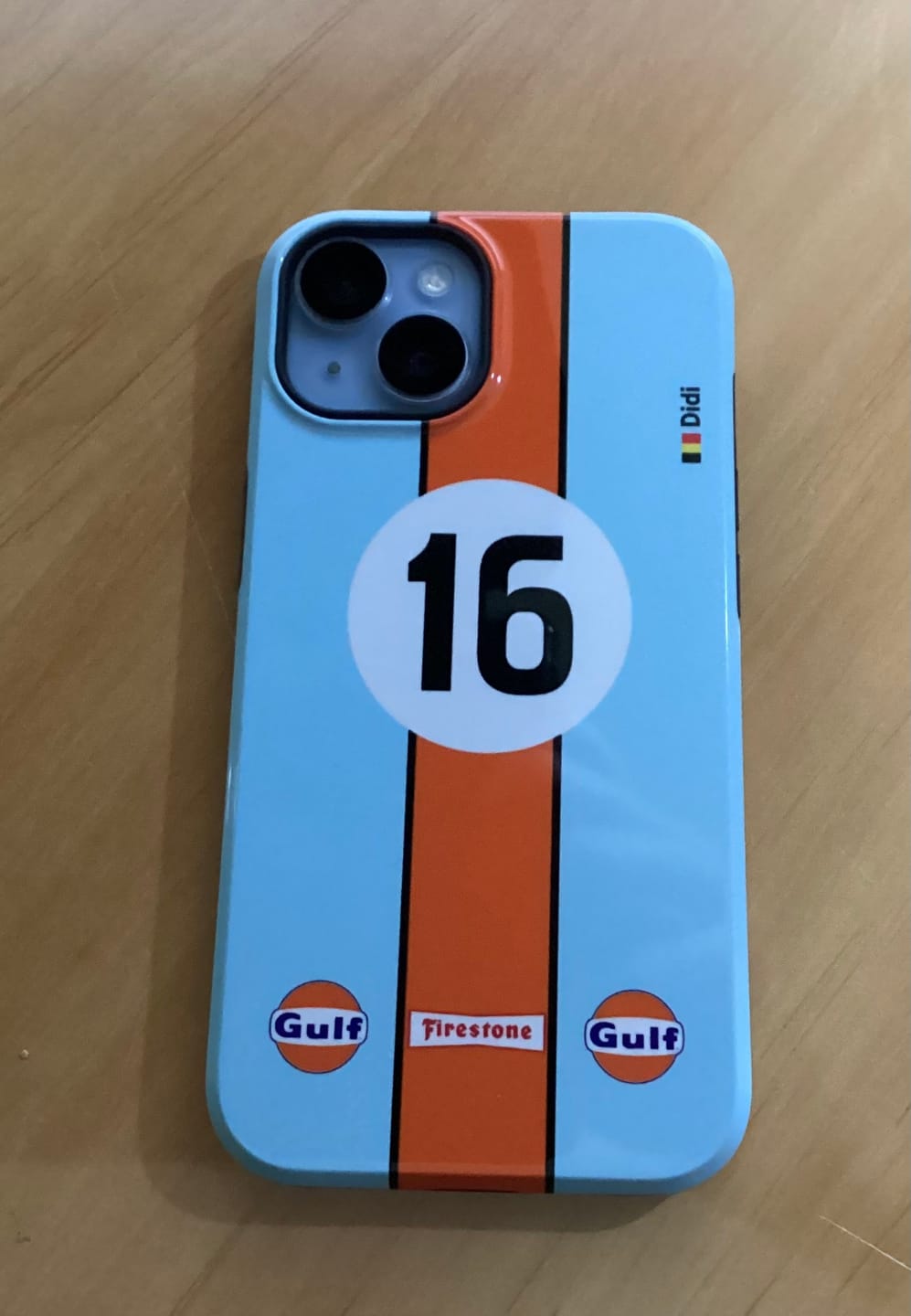 Customer photo review of 917K #20 Gulf 24h LM 1970 Livery - Individuelle Premium Hülle für iPhone
