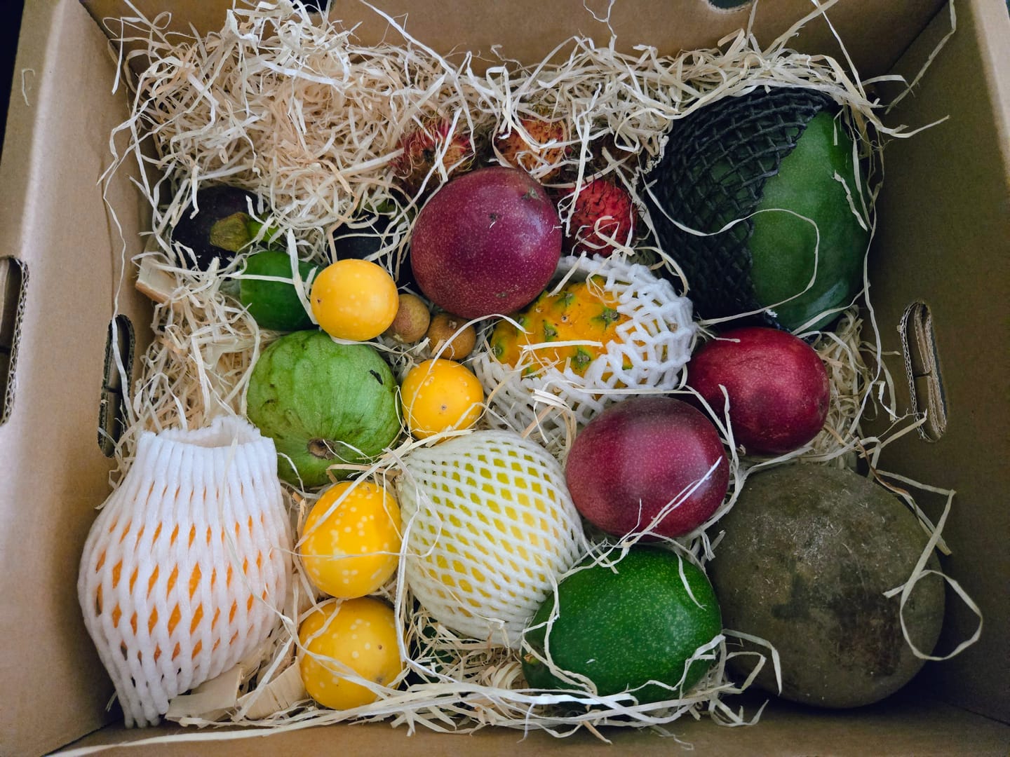 Customer photo review of Probierbox "Exotische Früchte"
