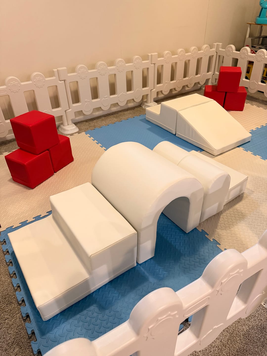 Customer photo review of Soft Play -6 -Cubes 8"