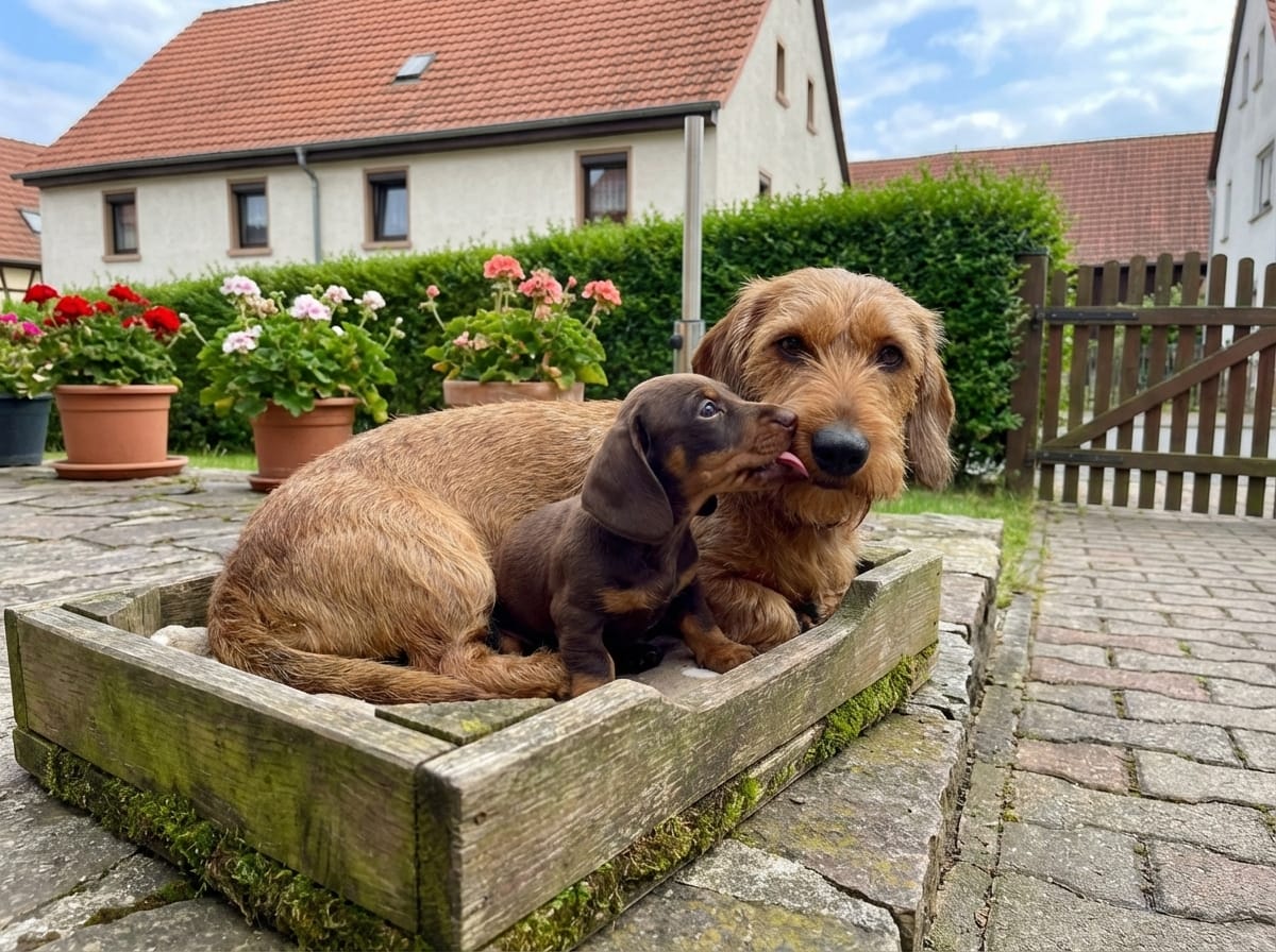 Customer photo review of Der vollständige Dackelratgeber