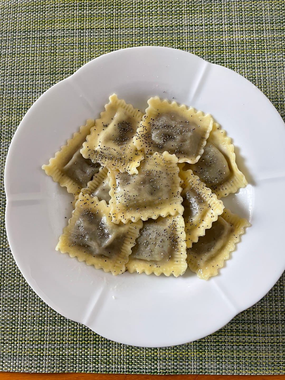 Customer photo review of Ravioli Fermaggio® Radicchio e noci 250g Bio