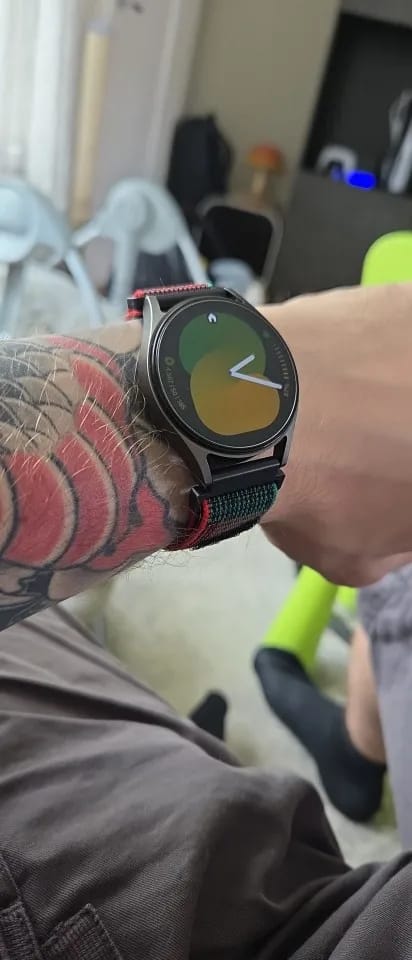 Customer photo review of COROS Nylon Band Strap For Smartwatch - Breathable Sport Loop