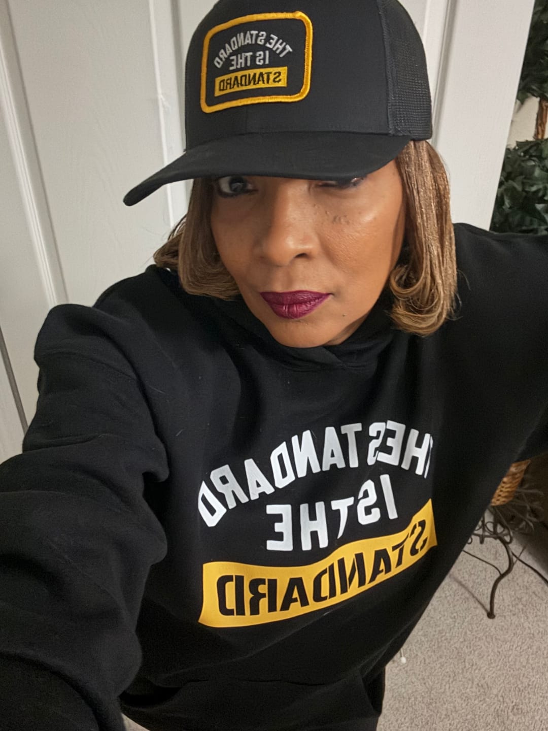 Customer photo review of PRE-SALE Coach T "The Standard" Hooded Sweatshirt - Unisex