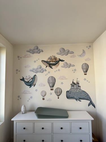 Customer photo review of Boho Whales