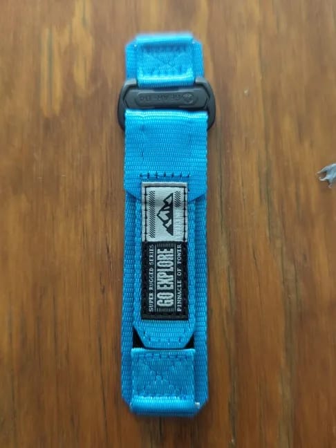 Customer photo review of COROS Watch Band Nylon Replacement Strap, Unisex, Adjustable
