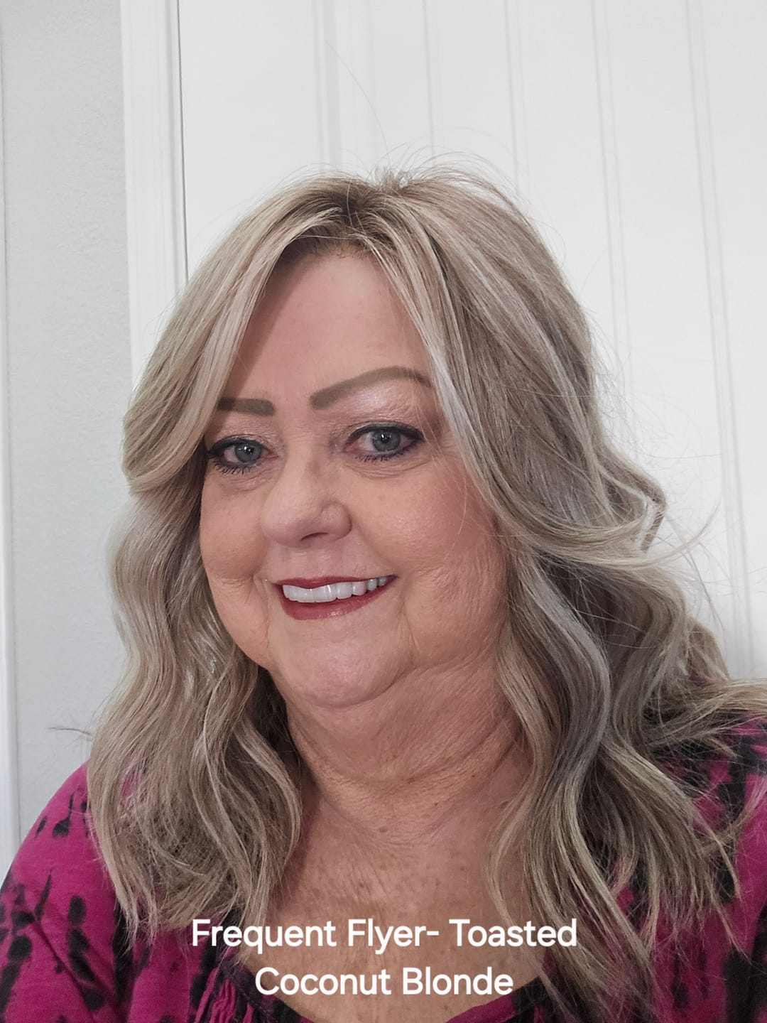 Customer photo review of FREQUENT FLYER - Toasted Coconut Blonde
