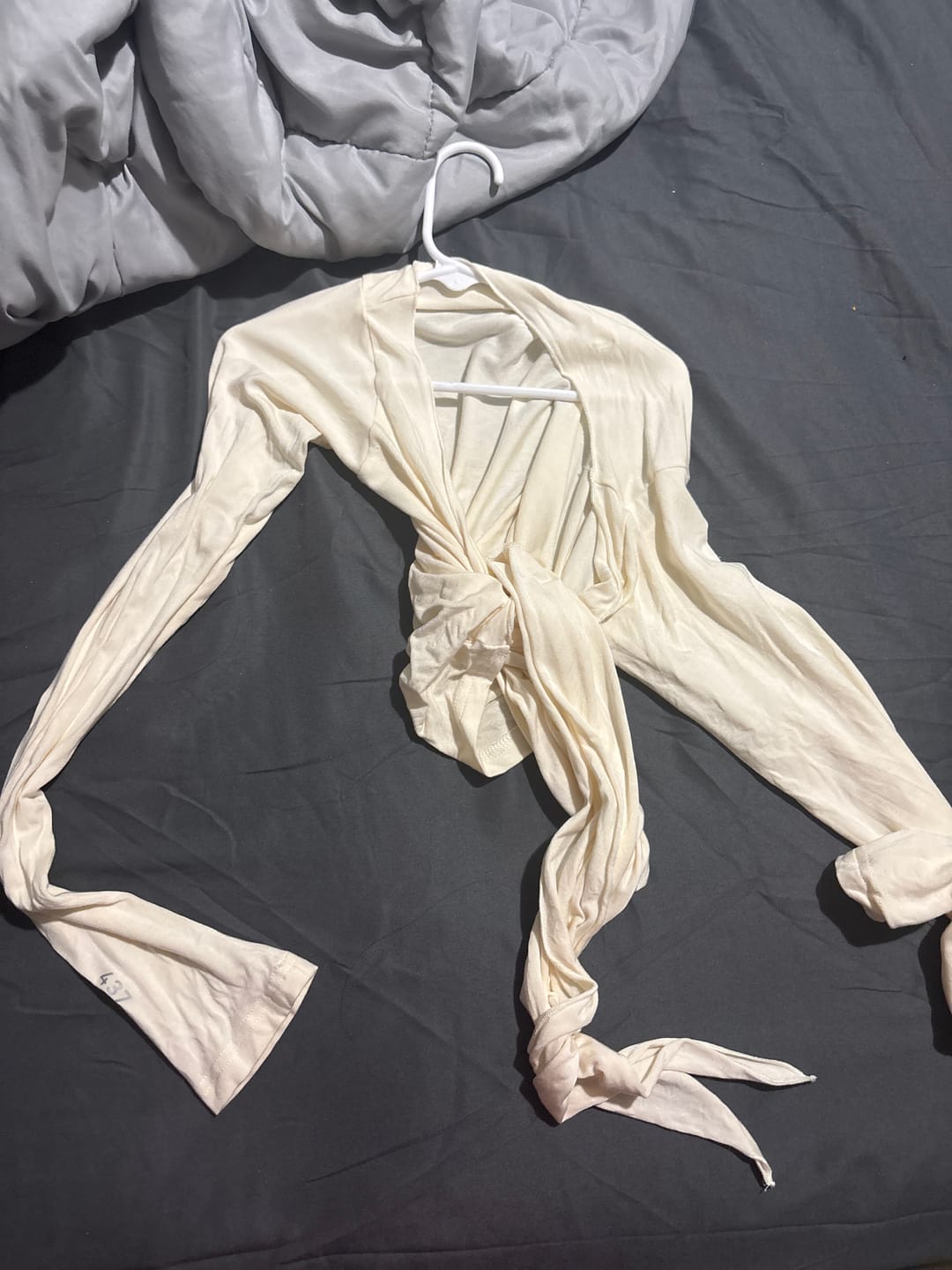 Customer photo review of The Ballet Wrap / Cream
