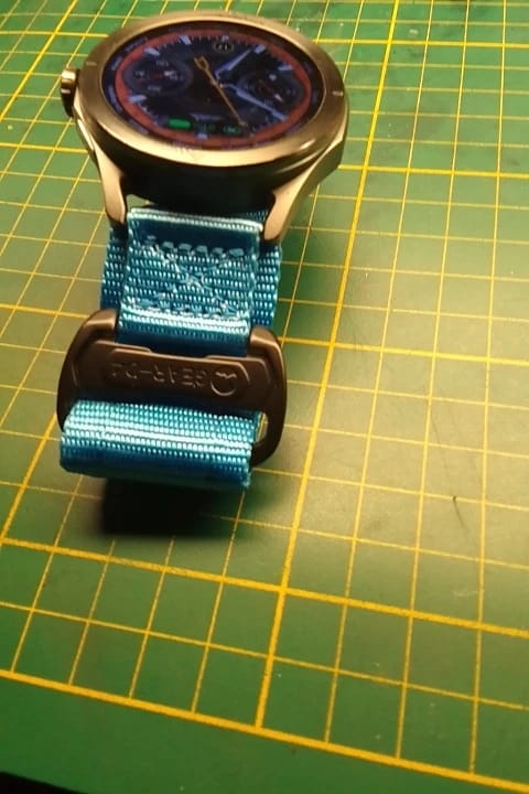 Customer photo review of COROS Watch Band Nylon Replacement Strap, Unisex, Adjustable