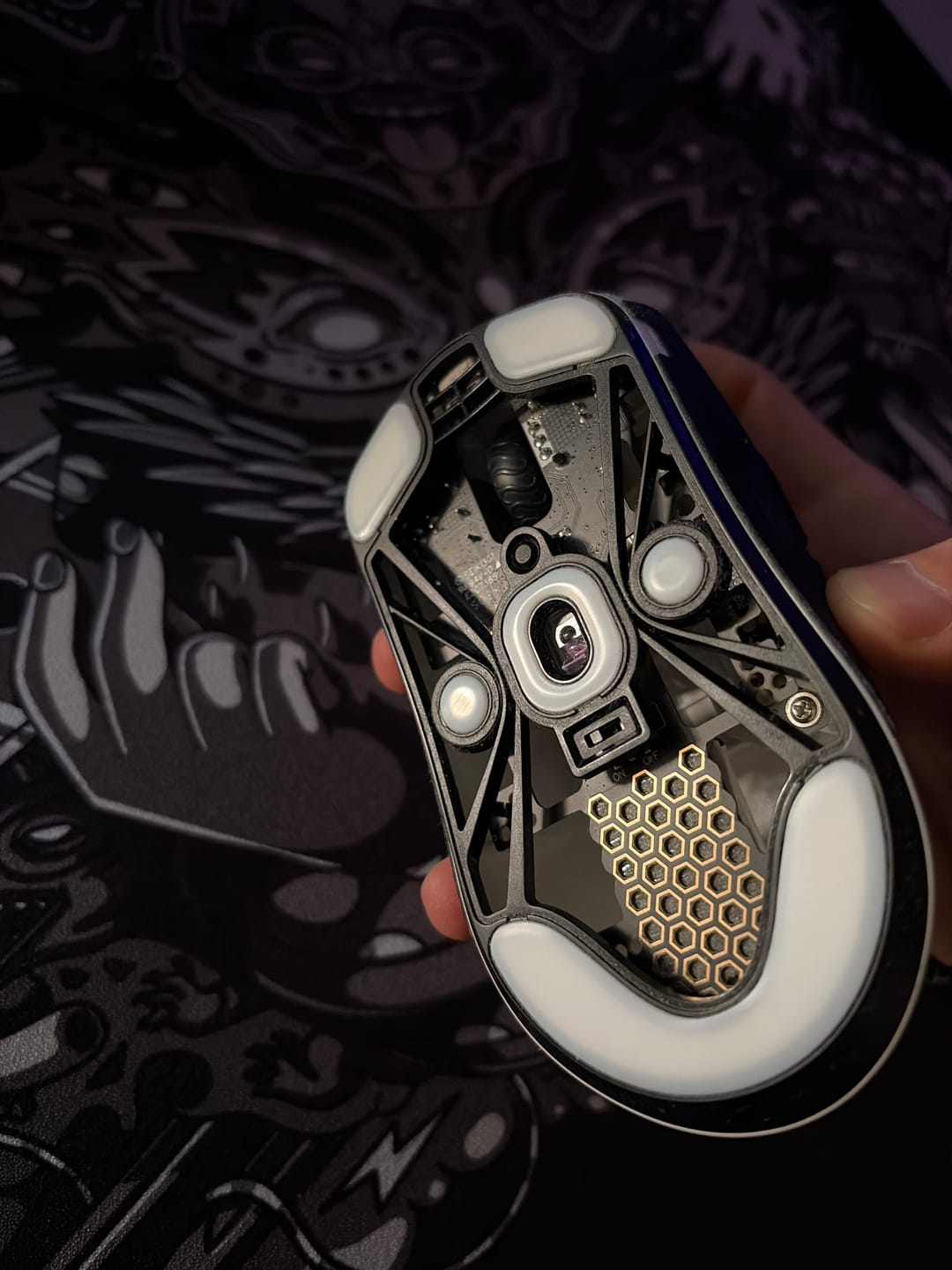 Customer photo review of ESPTiger ICE V2 Mouse Skates