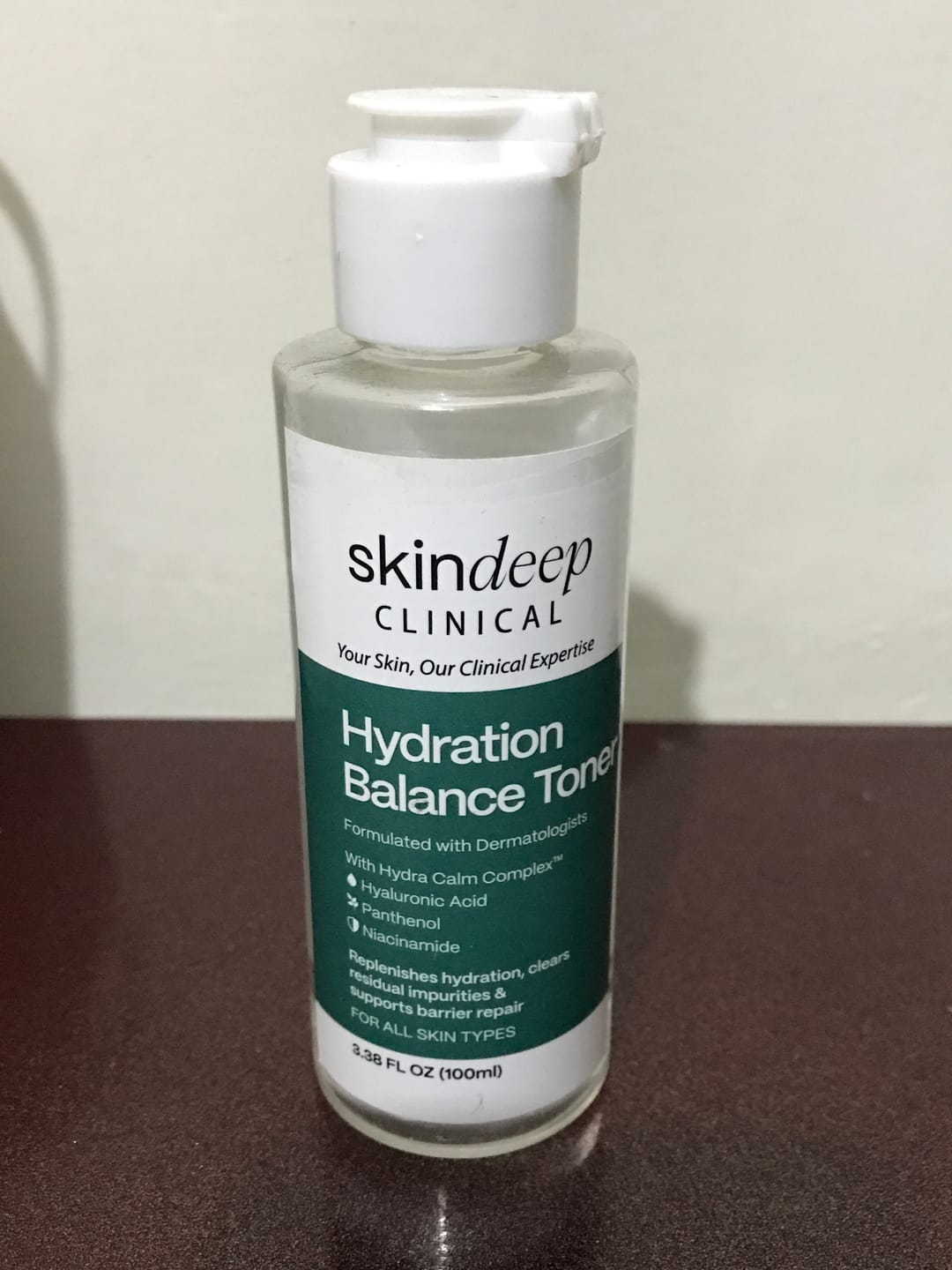 Customer photo review of Hydration Balance Toner