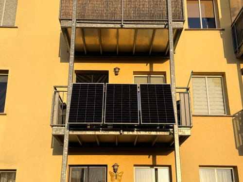 Customer photo review of Ray Lite Balkonkraftwerk Basic Kit 200W~1200W