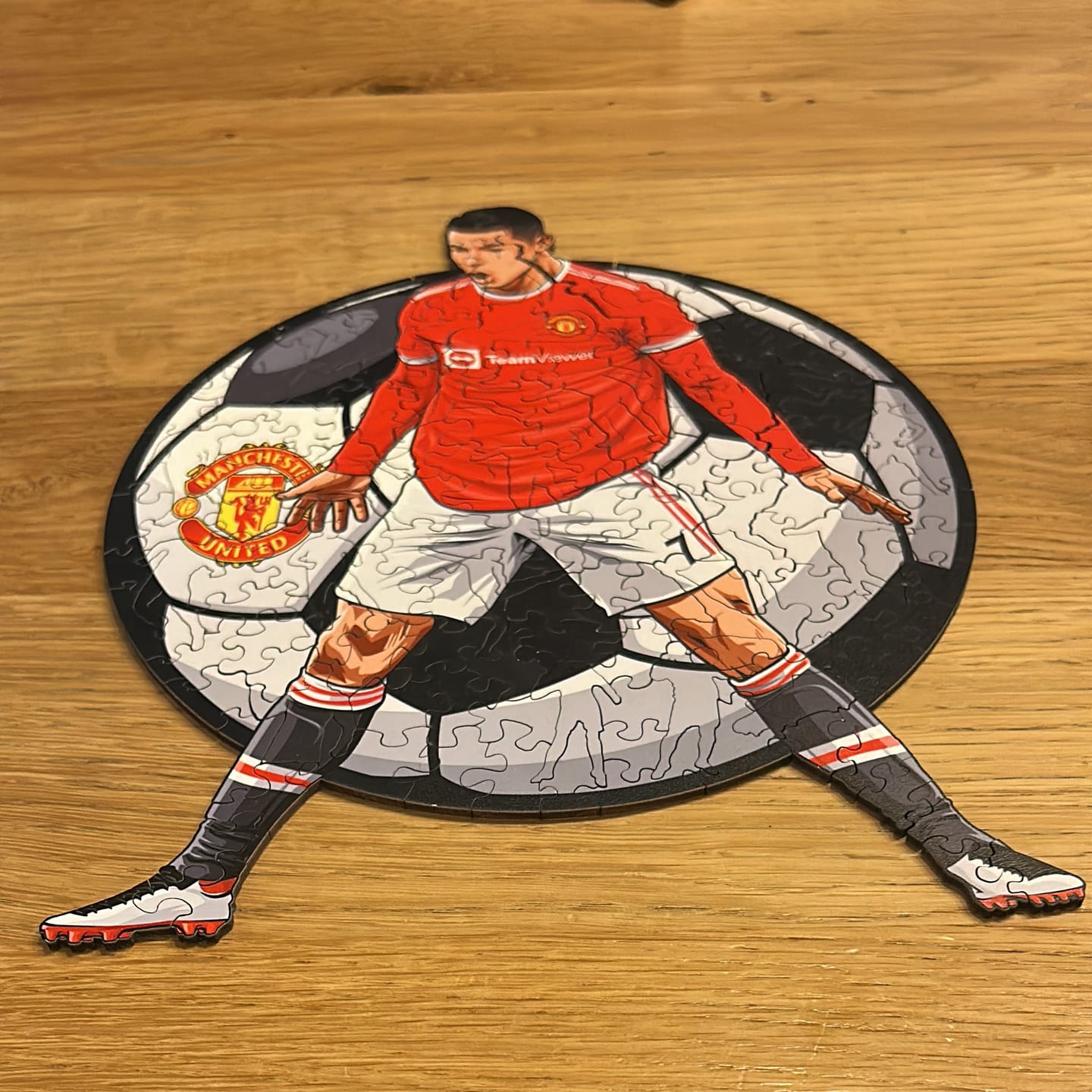 Customer photo review of Cristiano Ronaldo - Holzpuzzle