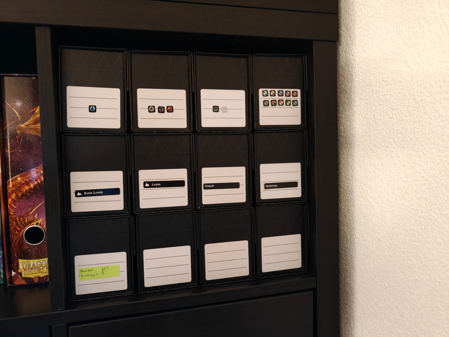 Customer photo review of BCW 3 Pack QuickFold® Card Boxes