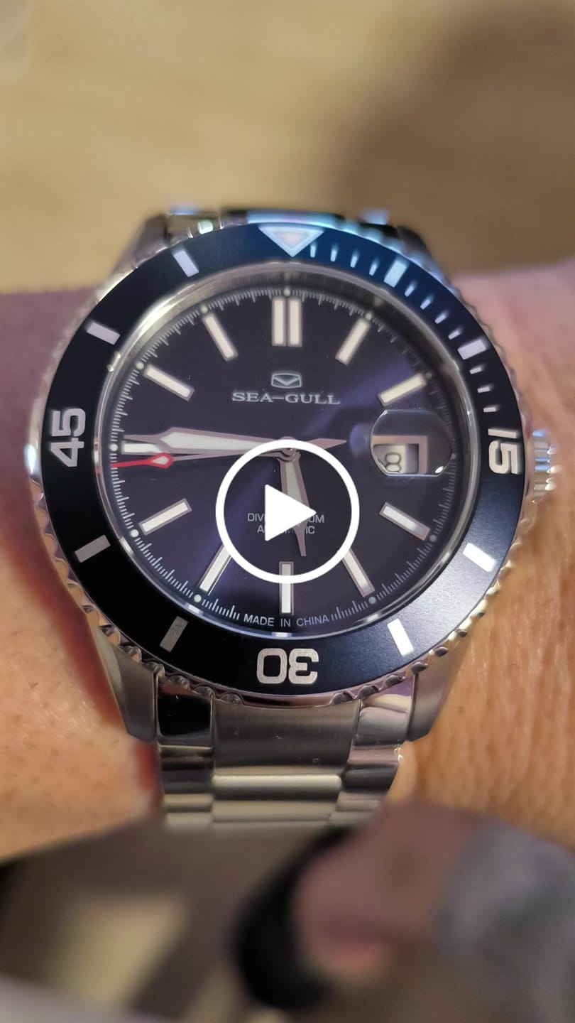 Customer video review of Ocean Series | 200m Waterproof | Calendar | Luminous | 44mm