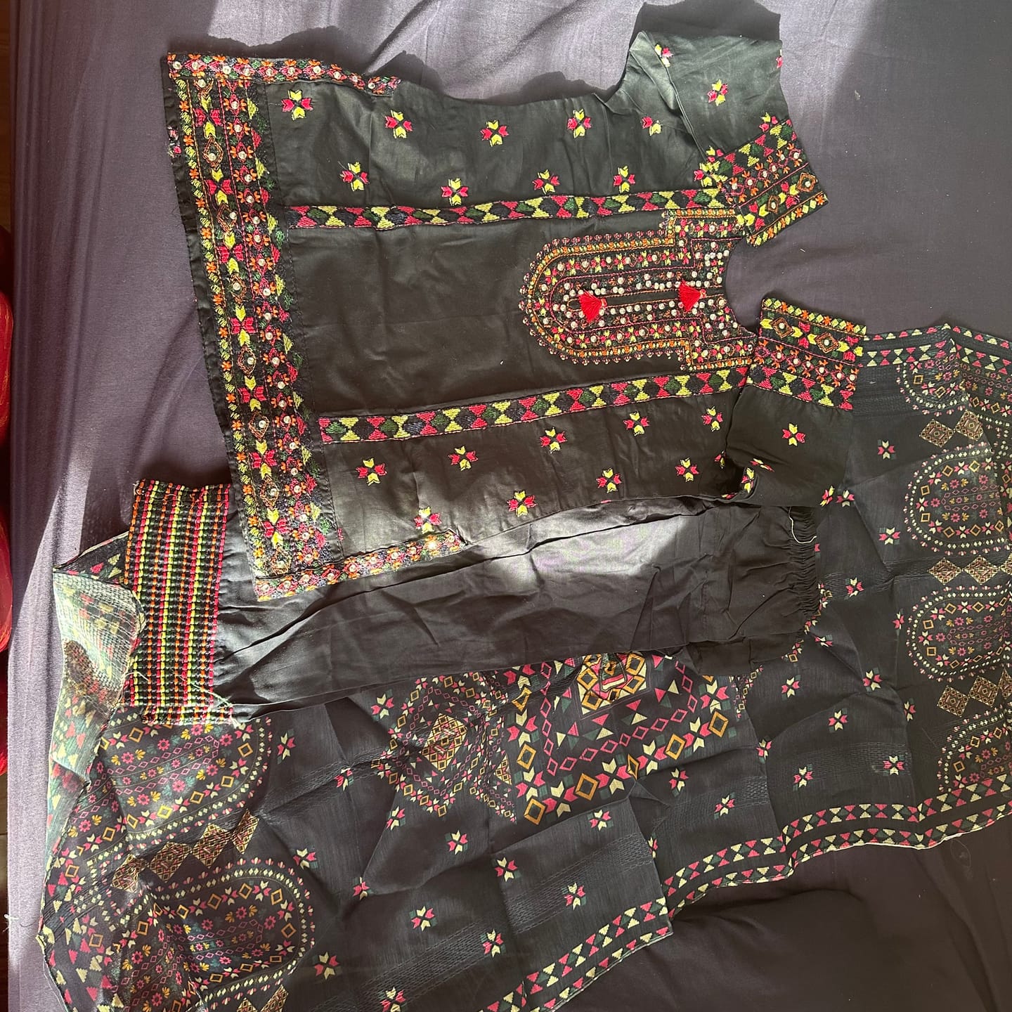 Customer photo review of HK321 - Readymade Cotton Outfit 2025