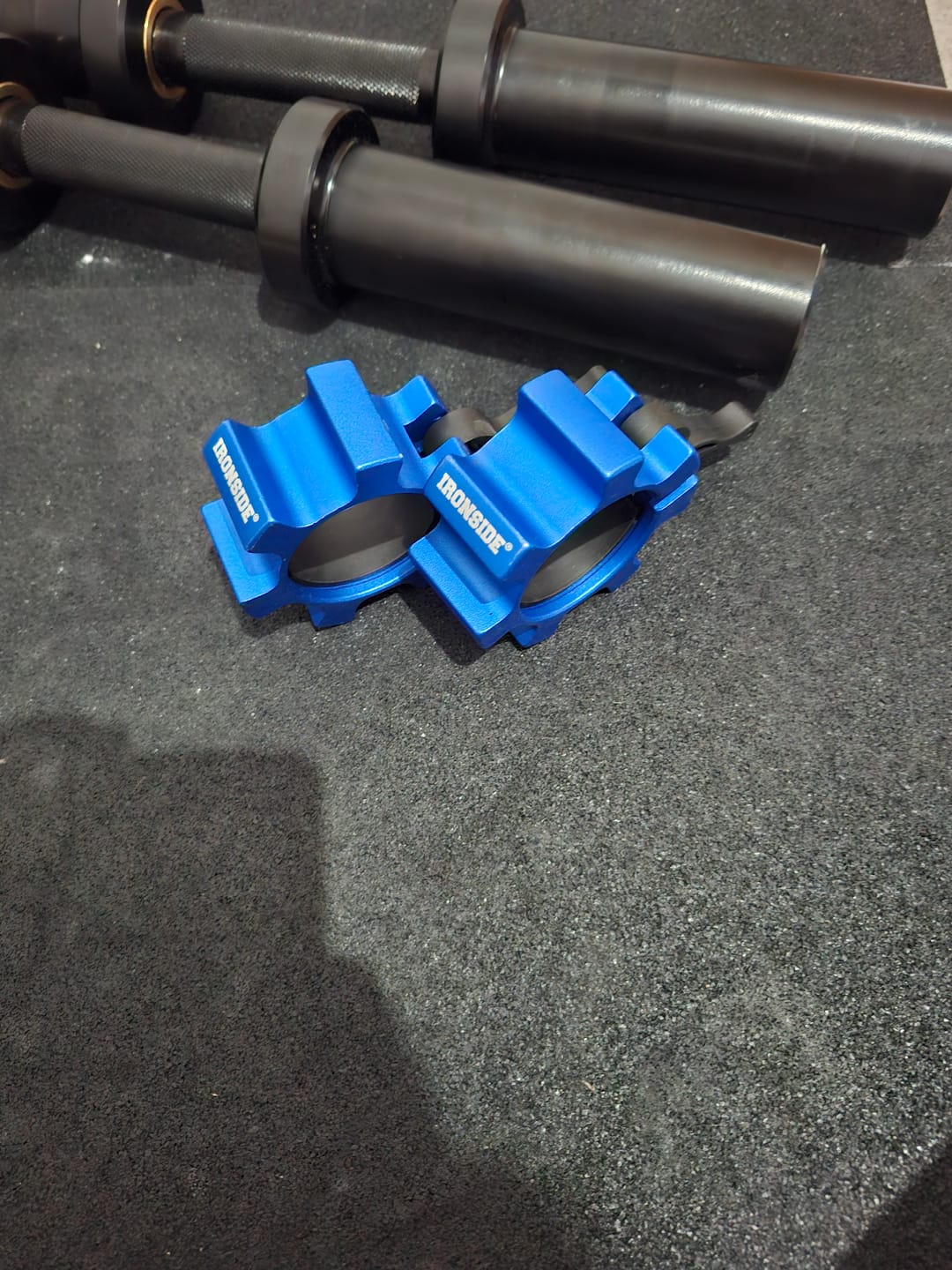 Customer photo review of Collarines Magnéticos de Aluminio IRONSIDE
