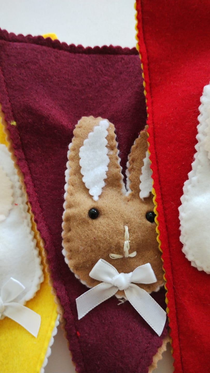 Customer photo review of Plain Felt Fabric