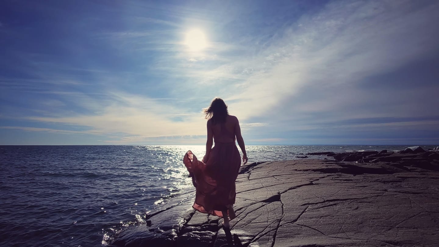 Customer photo review of Amara Bohemian Maxi Dress Sandstone
