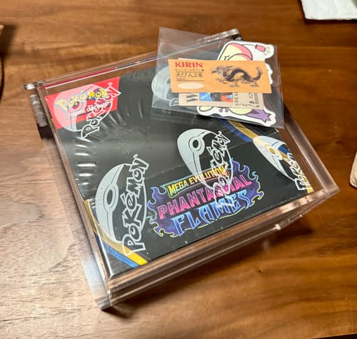 Customer photo review of Pokemon Phantasmal Flames Booster Box