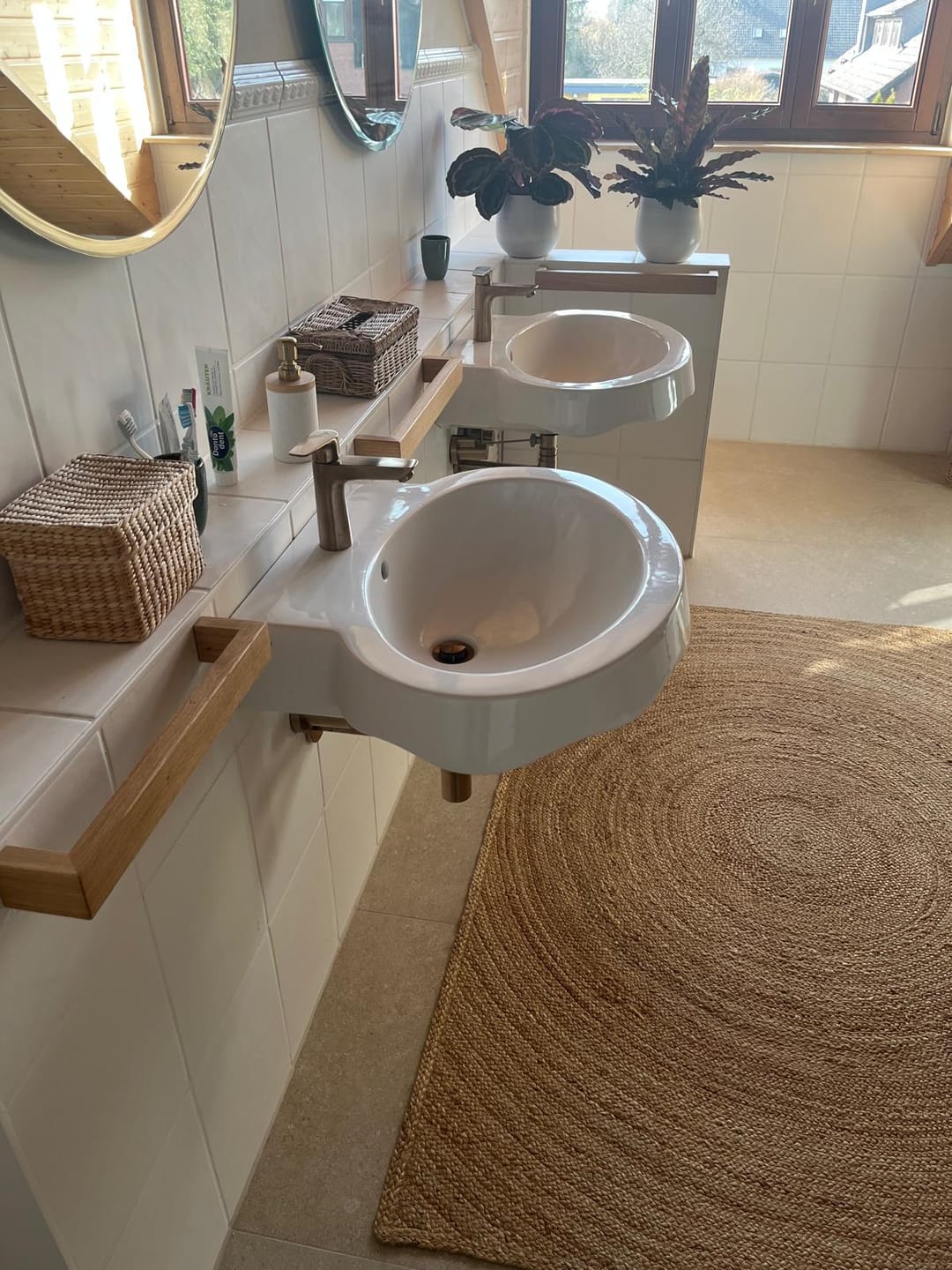 Customer photo review of Handtuchhalterung PLENAS aus Holz