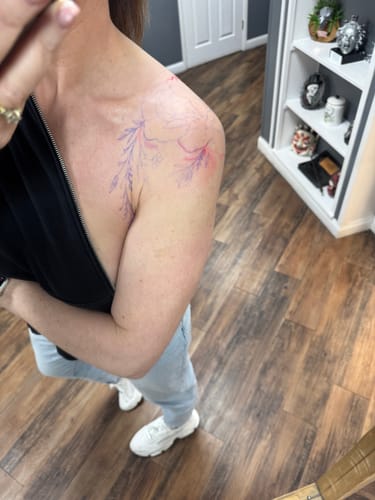 Customer photo review of TattooNumbx Numbing Cream