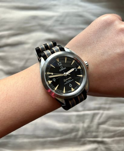 Customer photo review of NTTD Bond Nylon Watch Strap