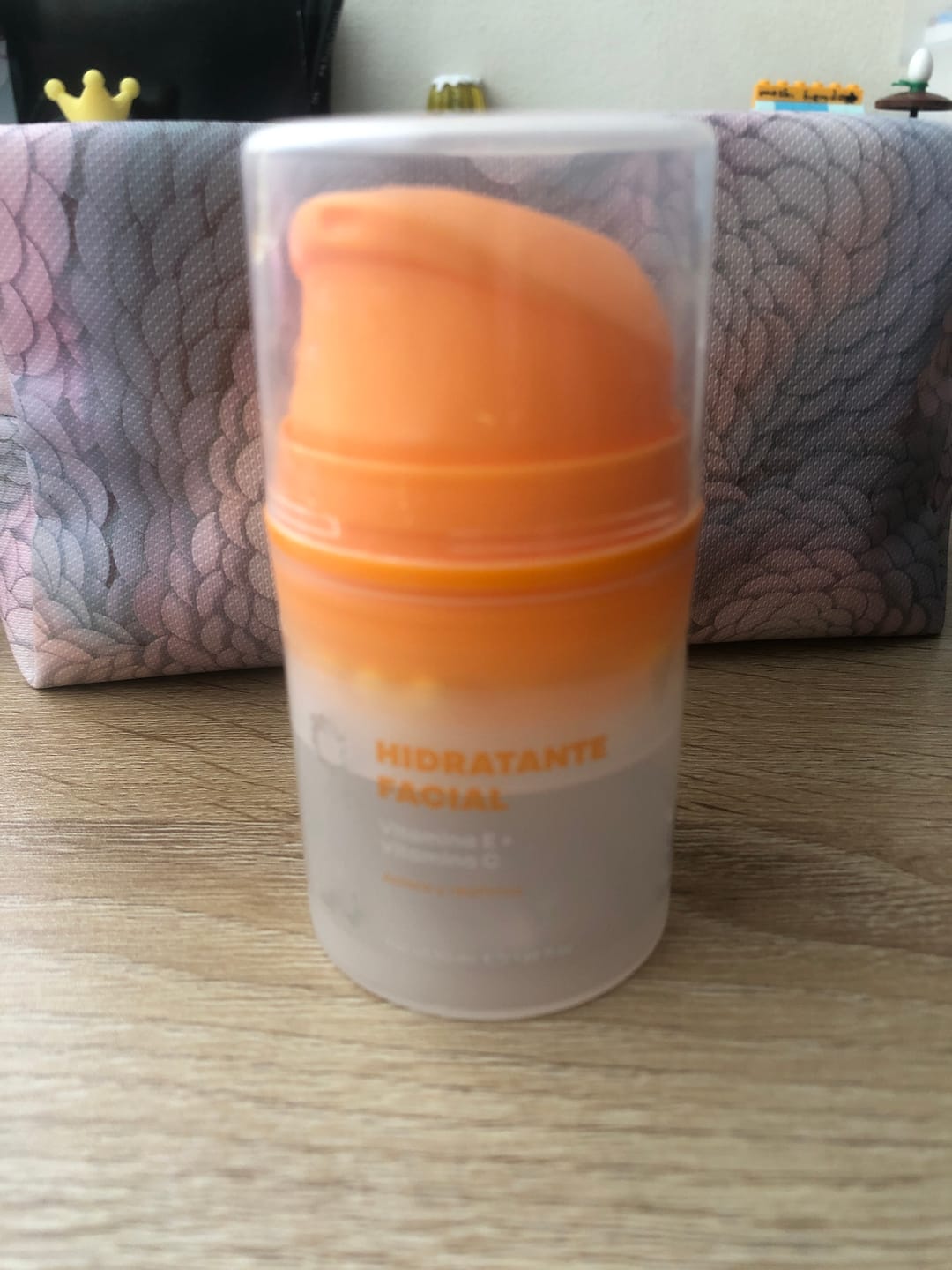 Customer photo review of Hidratante Facial con perlas
