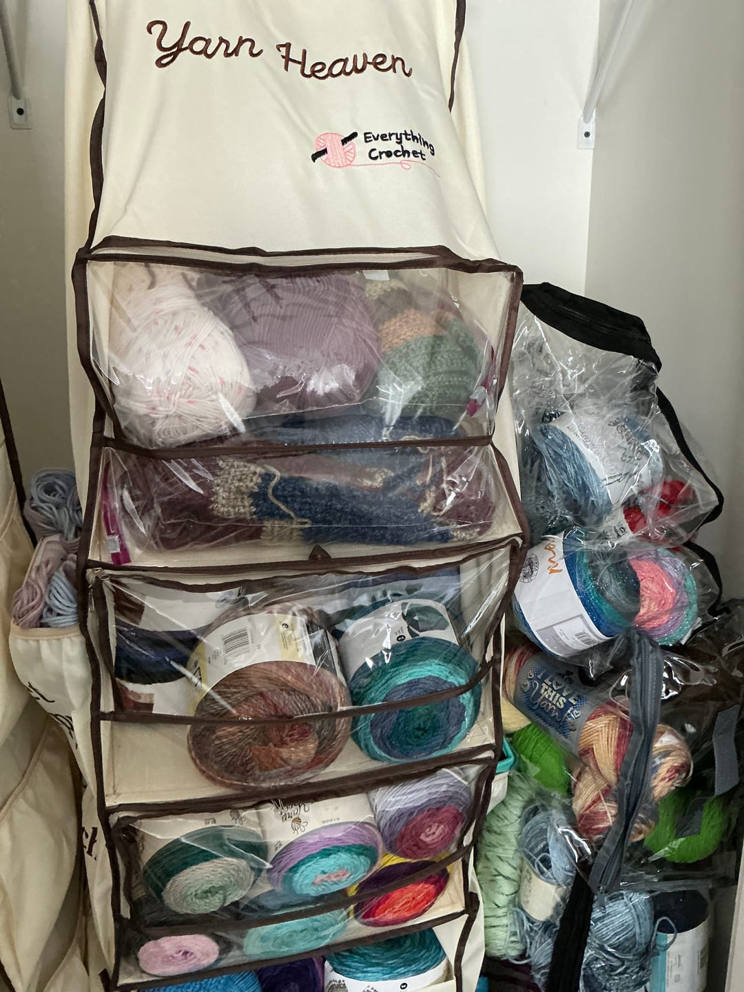 Customer photo review of Yarn Heaven Storage Bag