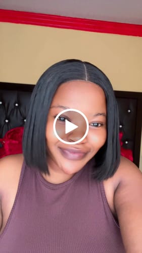 Customer video review of 8' 5x5 Vietnamese SDD Bone Straight Custom Made Wig