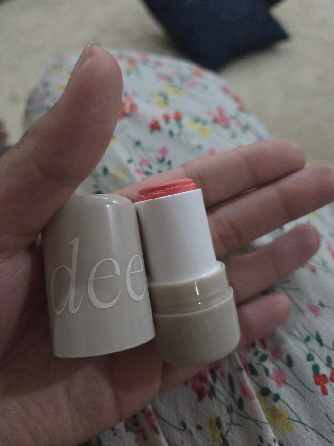 Customer photo review of Lip Glaze+Velvet Flush Duo