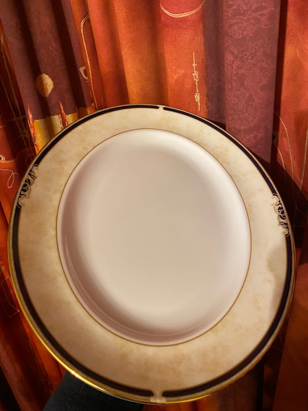 Customer photo review of Wedgwood Cornucopia Oval Platter Small