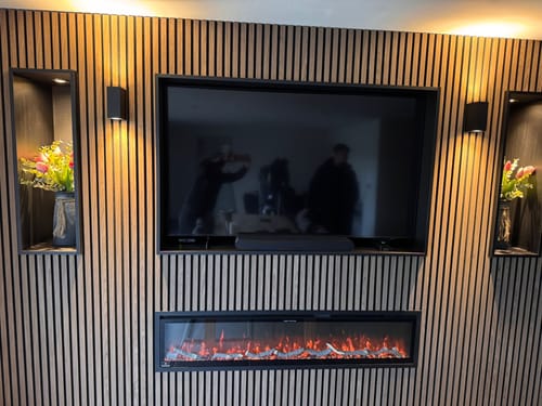 Customer photo review of Lumea Fires Elektrische sfeerhaard Avero 60″ inch – 152 cm