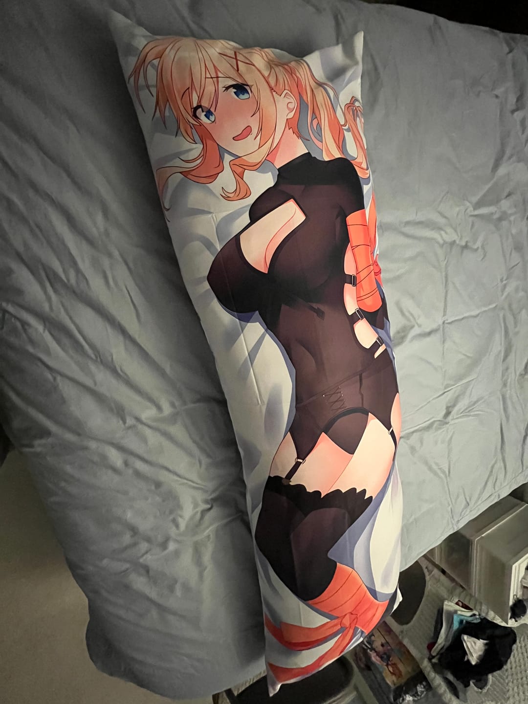 Customer photo review of Custom Body Pillow Cover