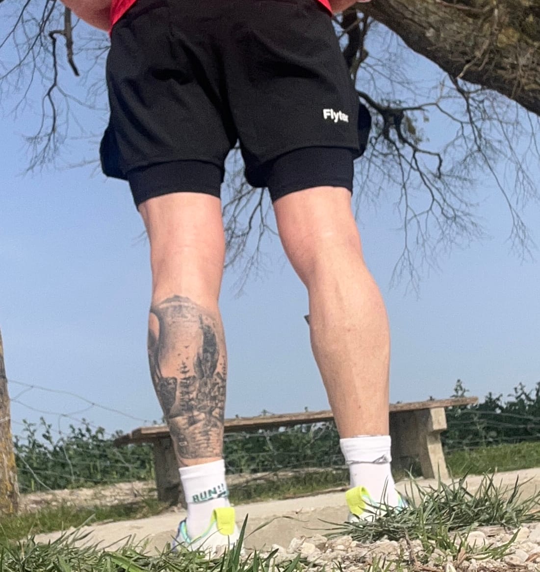 Customer photo review of Short 2 en 1 avec compression intégrée